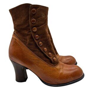 El Dante Boots Women’s Size 7 Vintage Victorian Buttons RARE